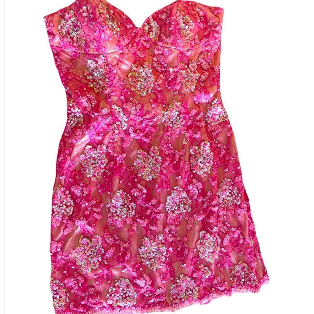 Gorgeous Sherri hill dress like new worn once